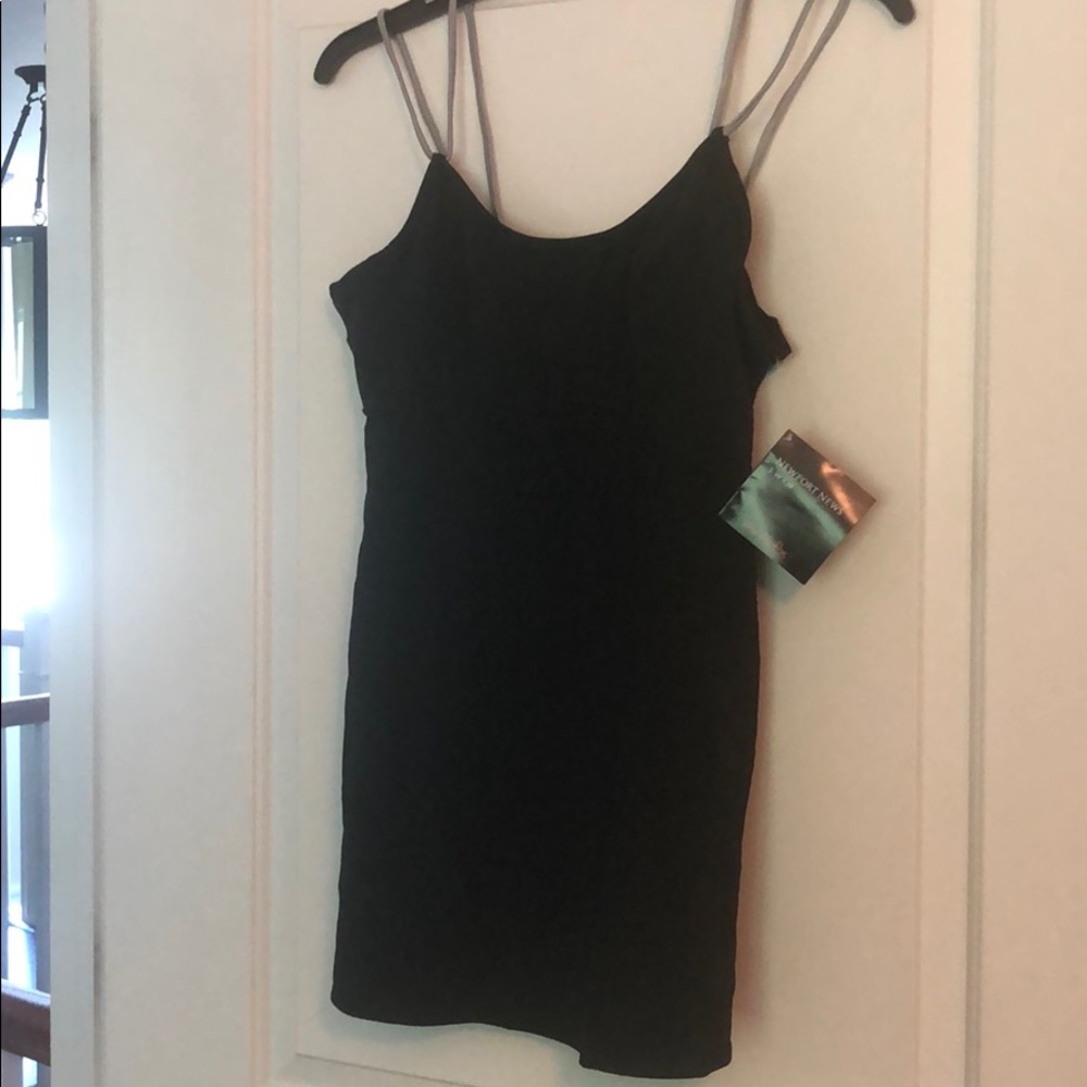 Dress like fitted swimsuit- says 18 fits  14/16
